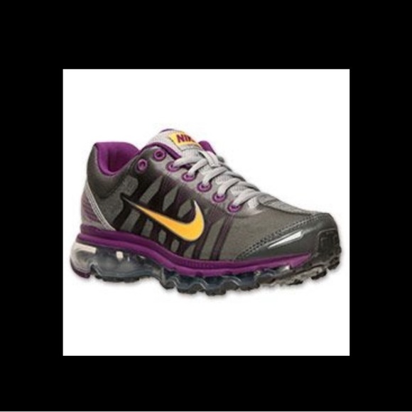 Nike Air Max sneakers in a striking purple, grey, and orange Women’s size 6 - Picture 1 of 8